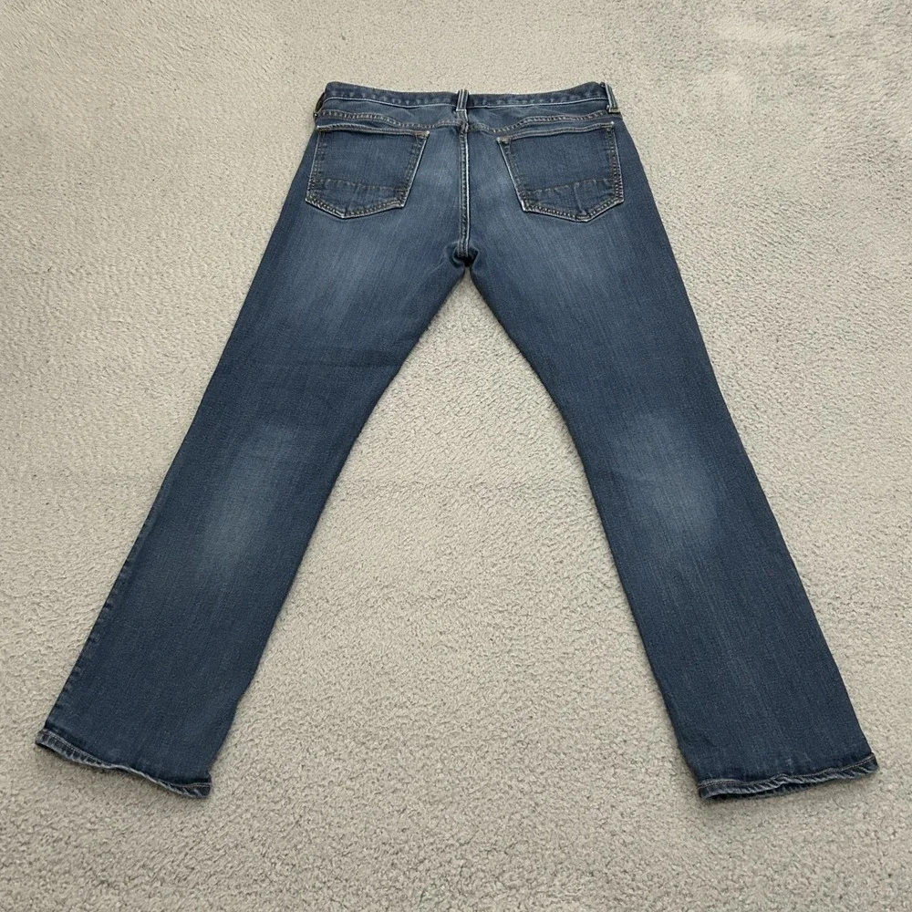 Banana Republic Jeans Mens 32x30 Blue Denim Travel Jean Slim Fit Stretch Adult